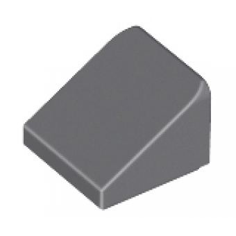 Dakpan 30 graden 1x1x2/3 Dark Bluish Gray
